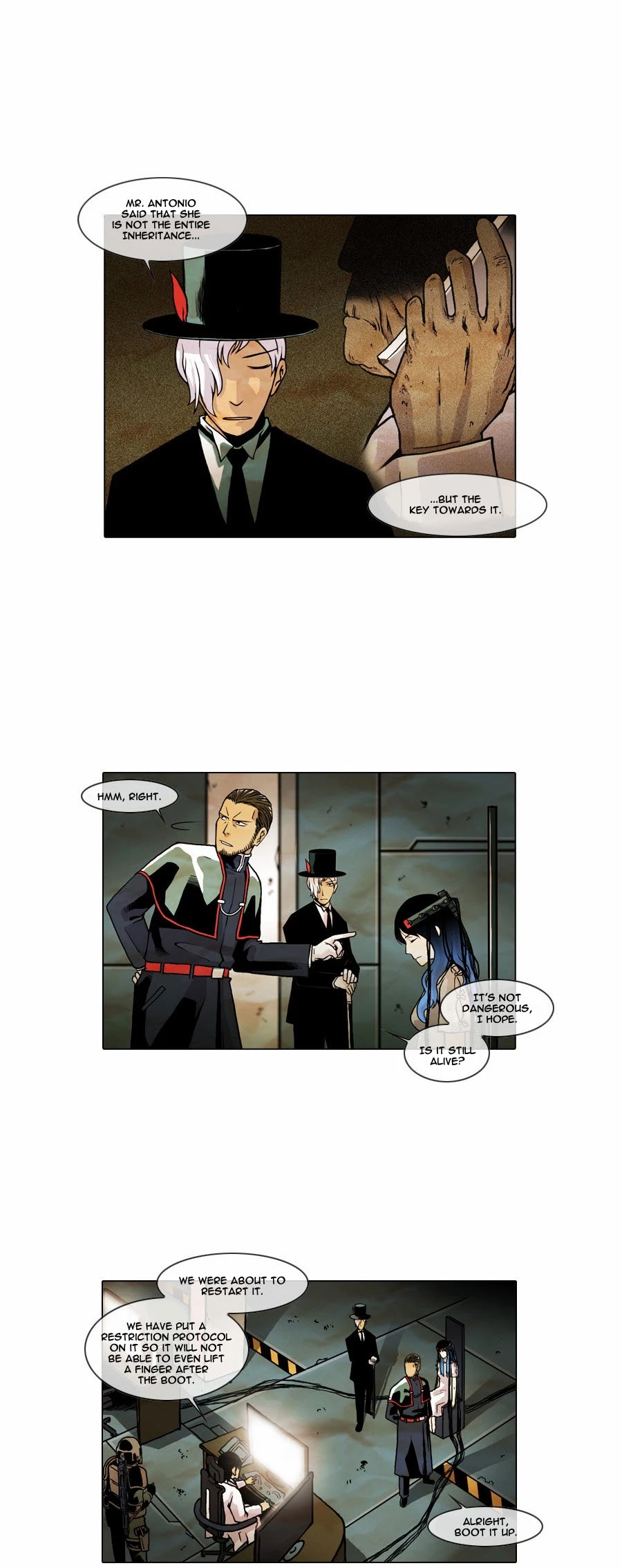 Gepetto Chapter 1.1 page 5 - Volume 1 Chapter 1: Contact (1)