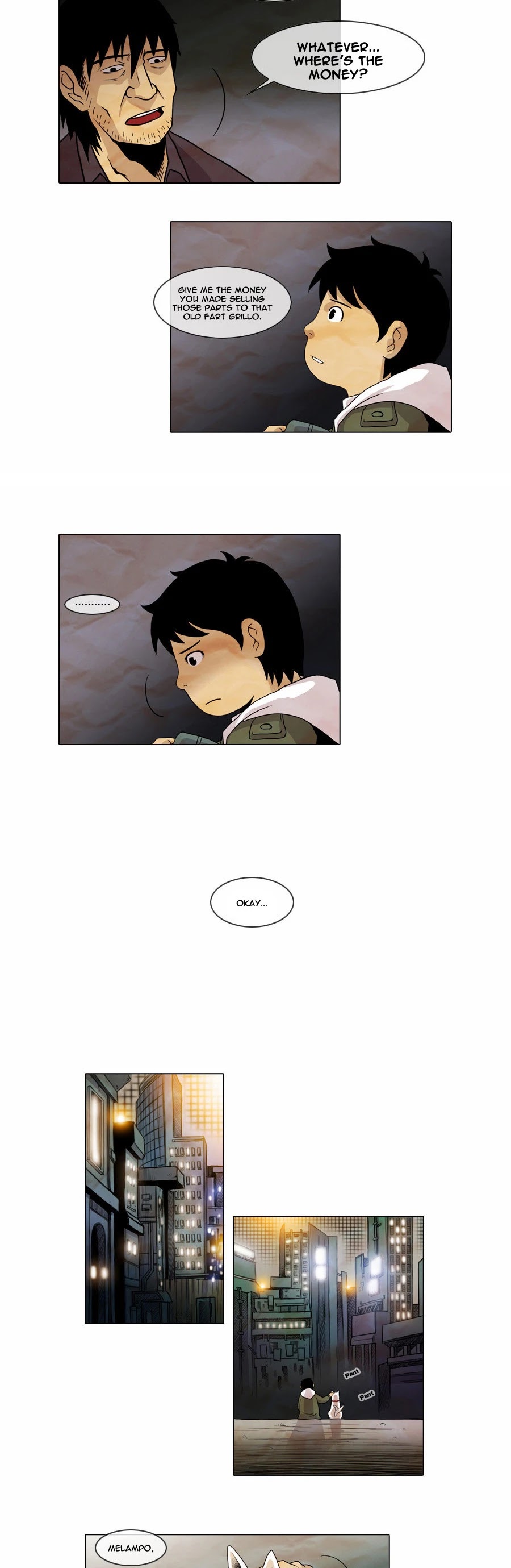 Gepetto Chapter 1.3 page 12 - Volume 1 Chapter 3: Contact (3)
