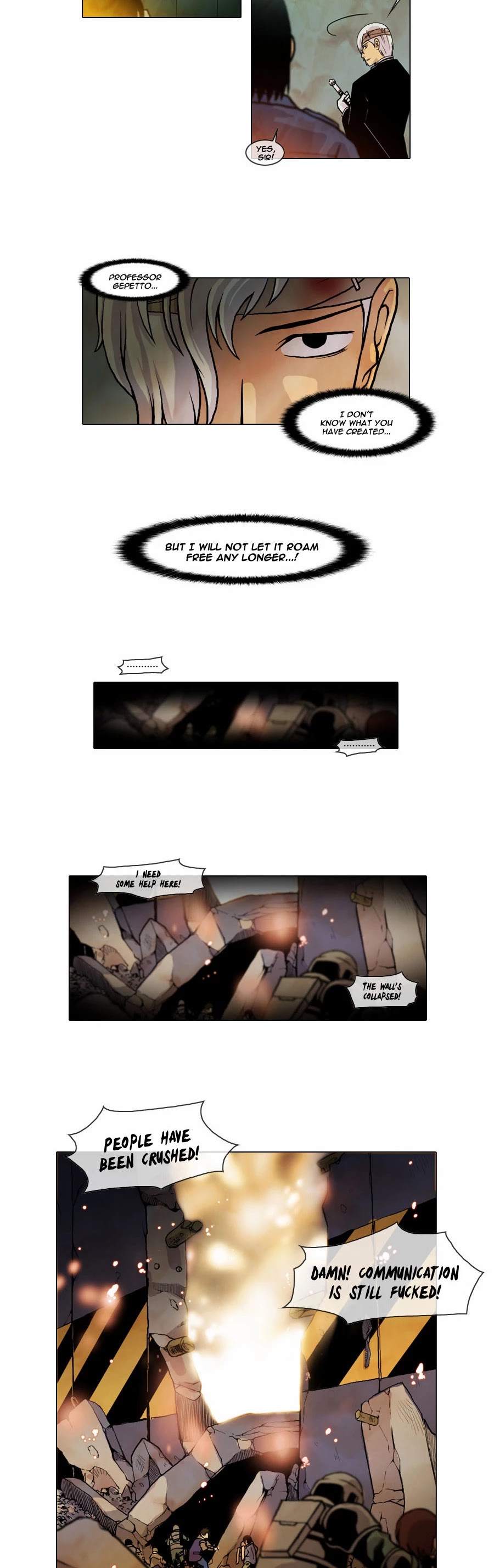 Gepetto Chapter 1.3 page 8 - Volume 1 Chapter 3: Contact (3)