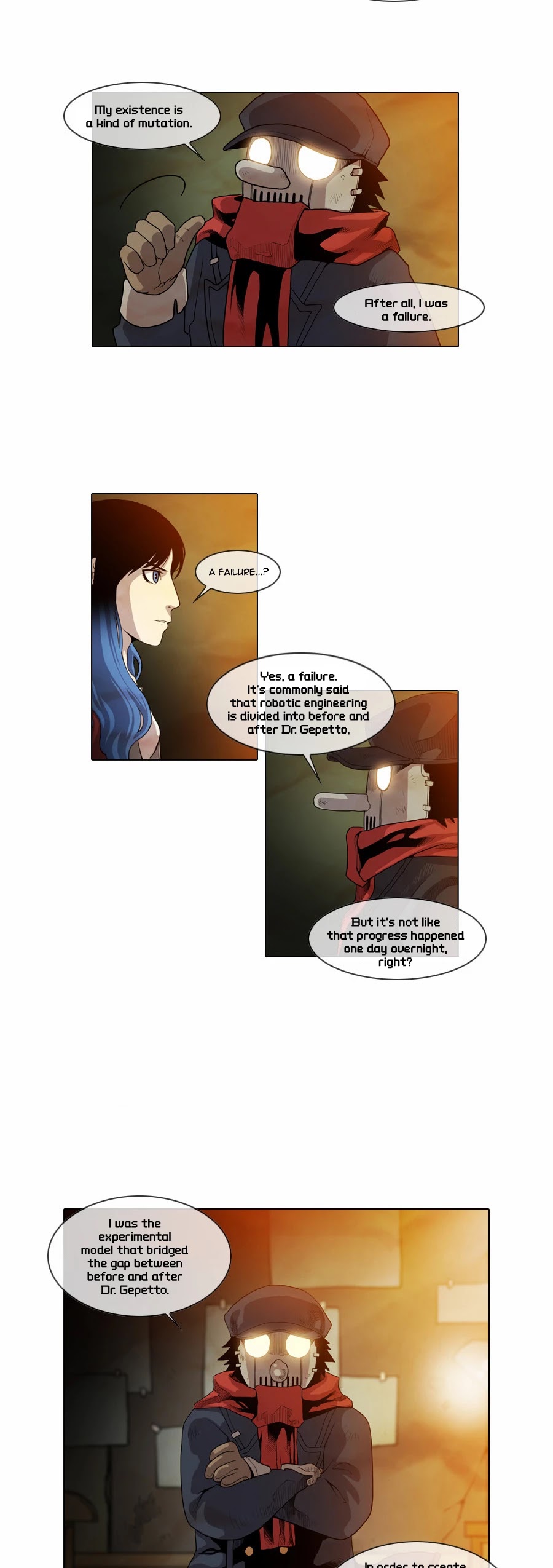 Gepetto Chapter 1.31 page 12 - Volume 1 Chapter 31: Ancestor (1)