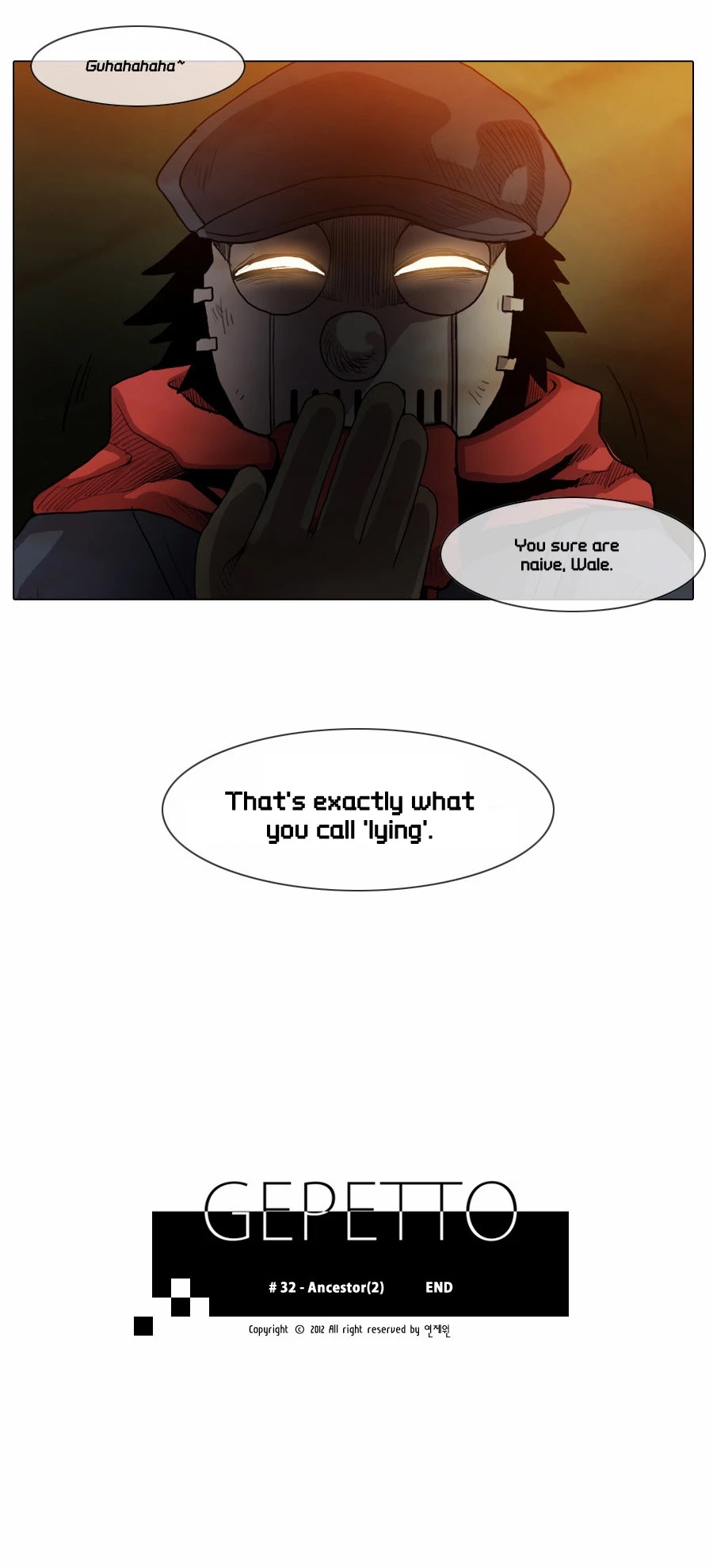 Gepetto Chapter 1.32 page 14 - Volume 1 Chapter 32: Ancestor (2)