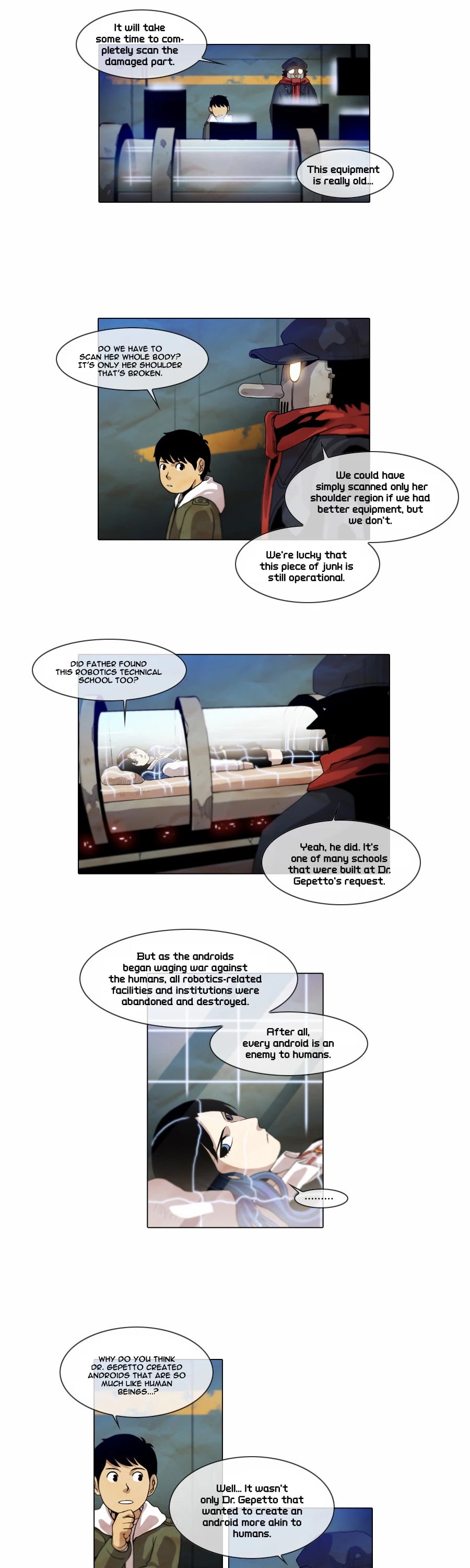 Gepetto Chapter 1.34 page 10 - Volume 1 Chapter 34: Chase (1)