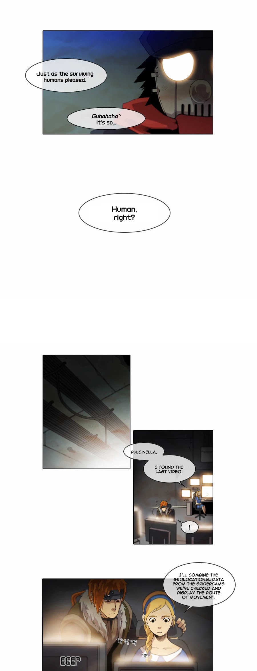 Gepetto Chapter 1.34 page 12 - Volume 1 Chapter 34: Chase (1)