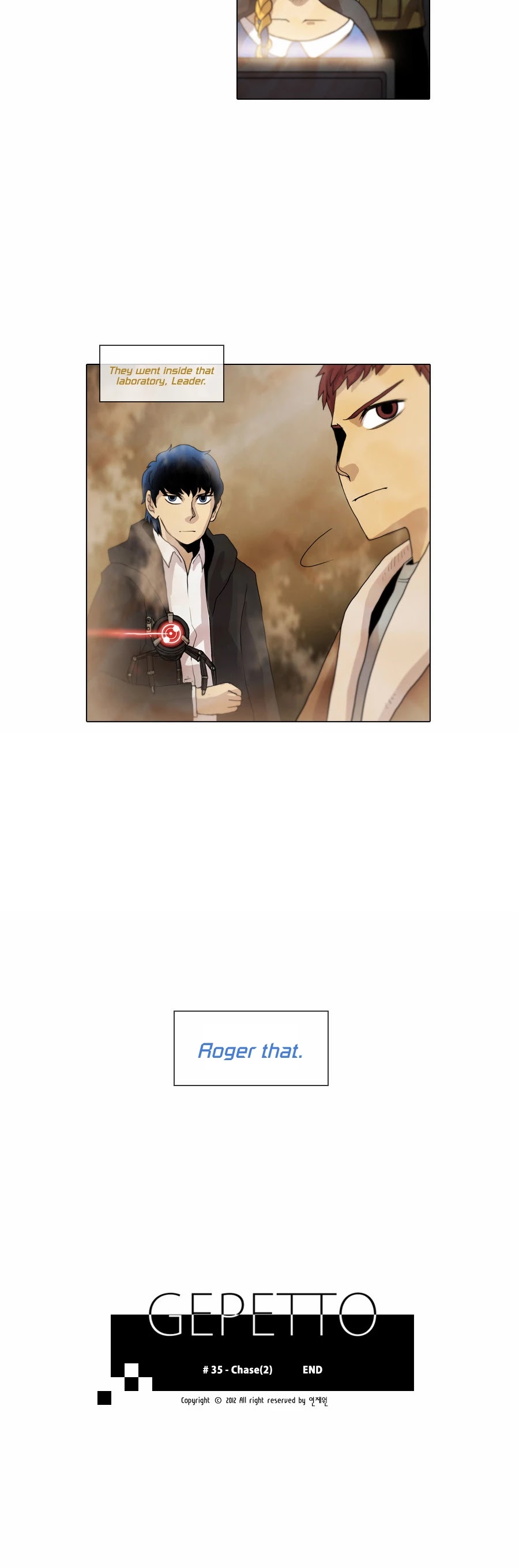 Gepetto Chapter 1.35 page 12 - Volume 1 Chapter 35: Chase (2)