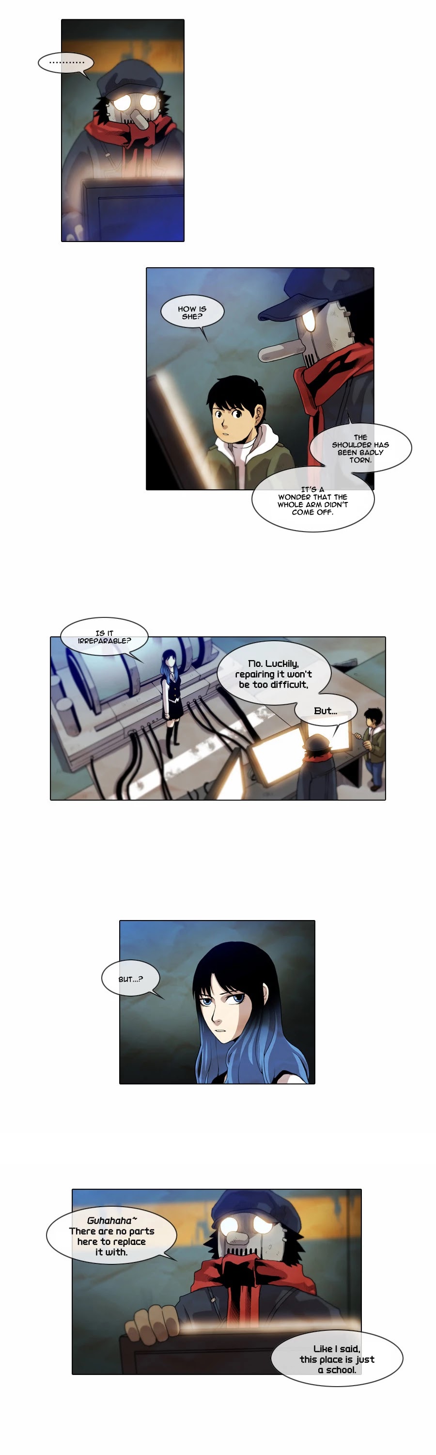 Gepetto Chapter 1.35 page 2 - Volume 1 Chapter 35: Chase (2)