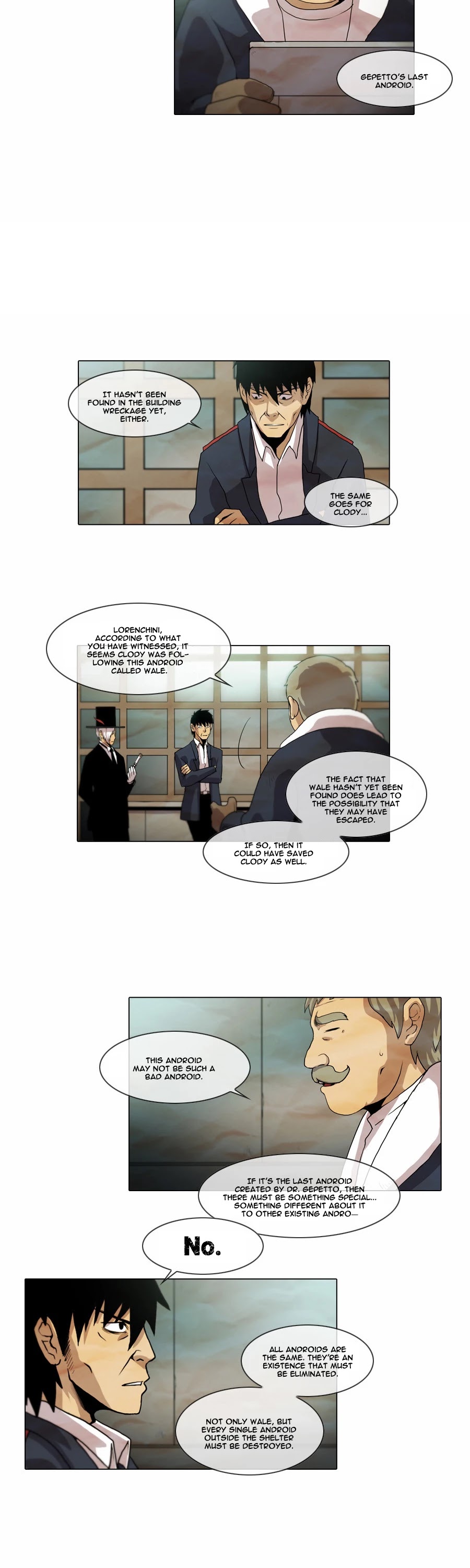 Gepetto Chapter 1.35 page 5 - Volume 1 Chapter 35: Chase (2)
