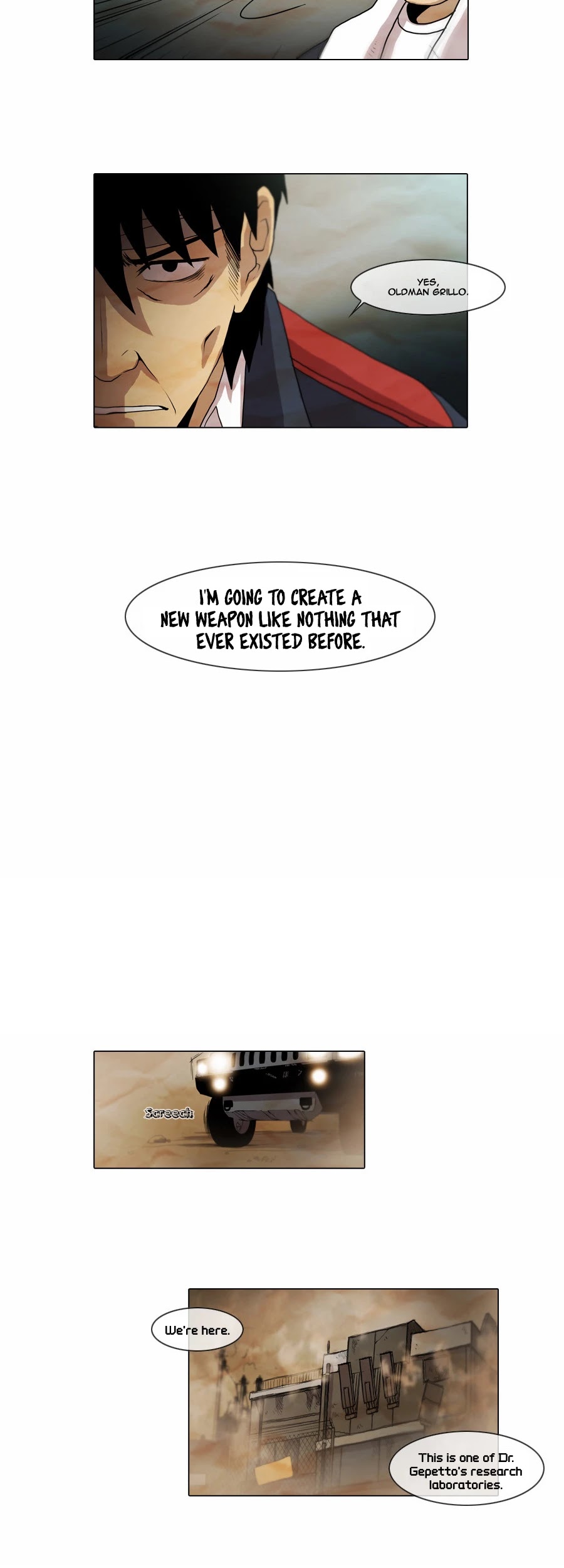Gepetto Chapter 1.35 page 8 - Volume 1 Chapter 35: Chase (2)