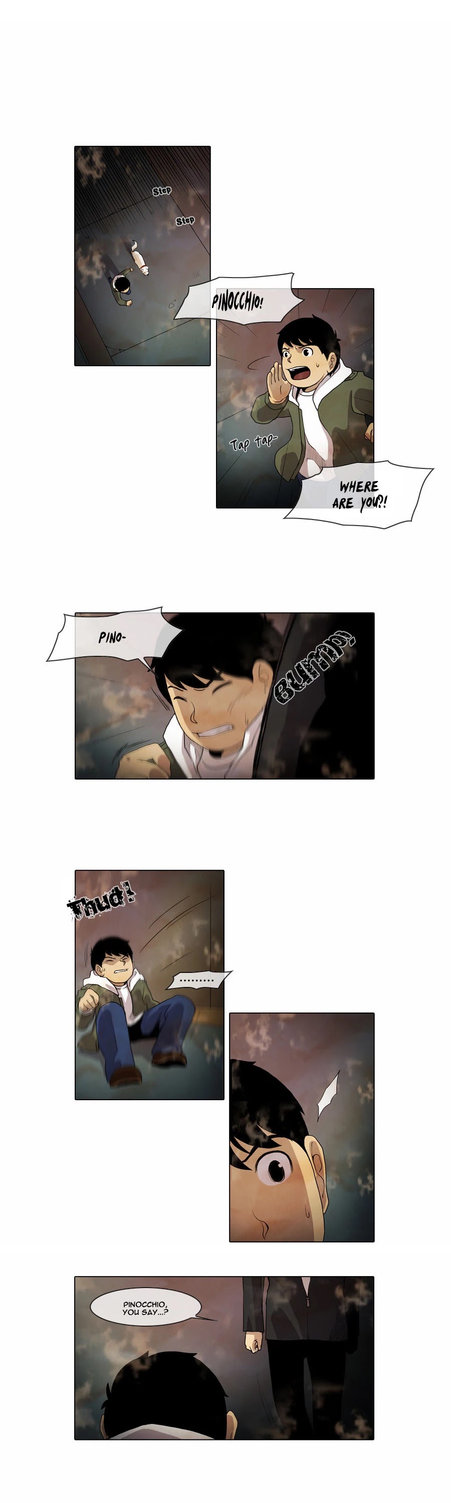 Gepetto Chapter 1.38 page 2 - Volume 1 Chapter 38: Chase (5)