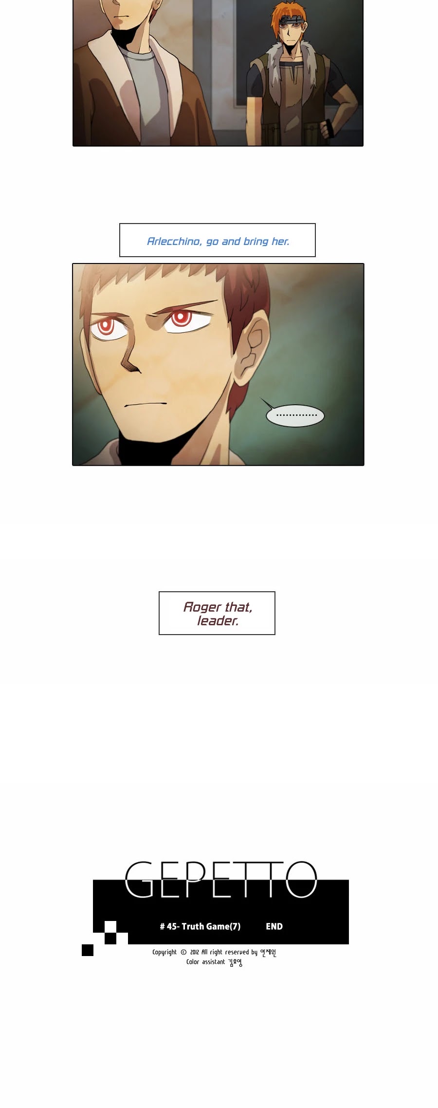 Gepetto Chapter 1.45 page 12 - Volume 1 Chapter 45: Truth Game (7)