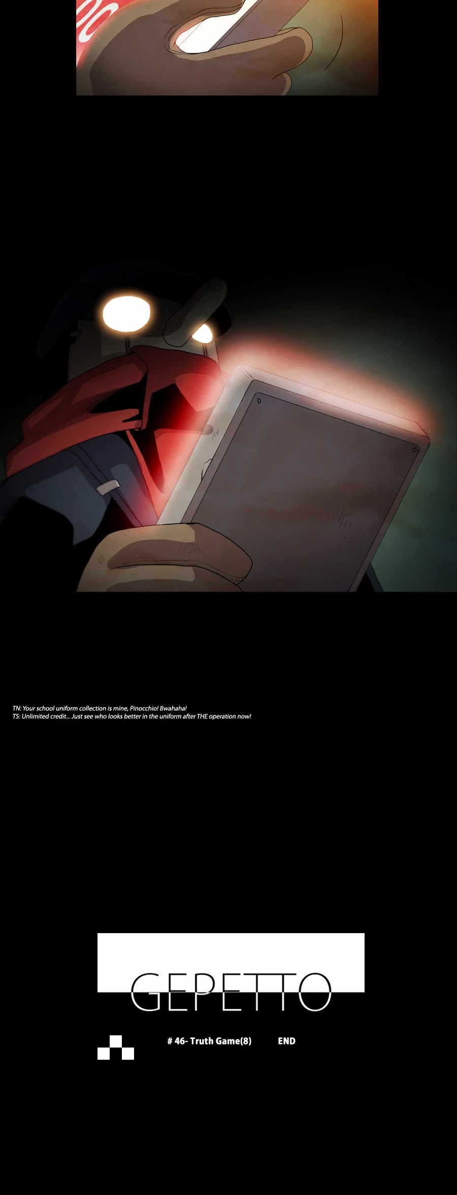 Gepetto Chapter 1.46 page 13 - Volume 1 Chapter 46: Truth Game (8)