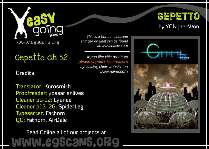 Gepetto Chapter 1.52 page 1 - Volume 1 Chapter 52: Triangular Fight (2)