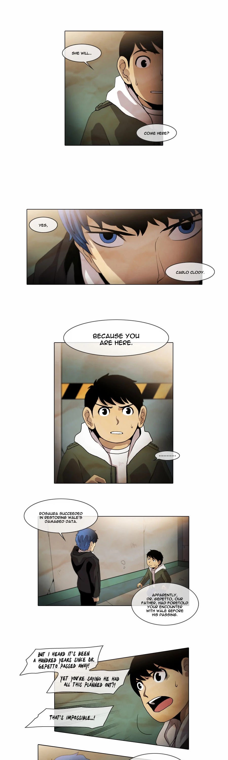 Gepetto Chapter 1.52 page 2 - Volume 1 Chapter 52: Triangular Fight (2)