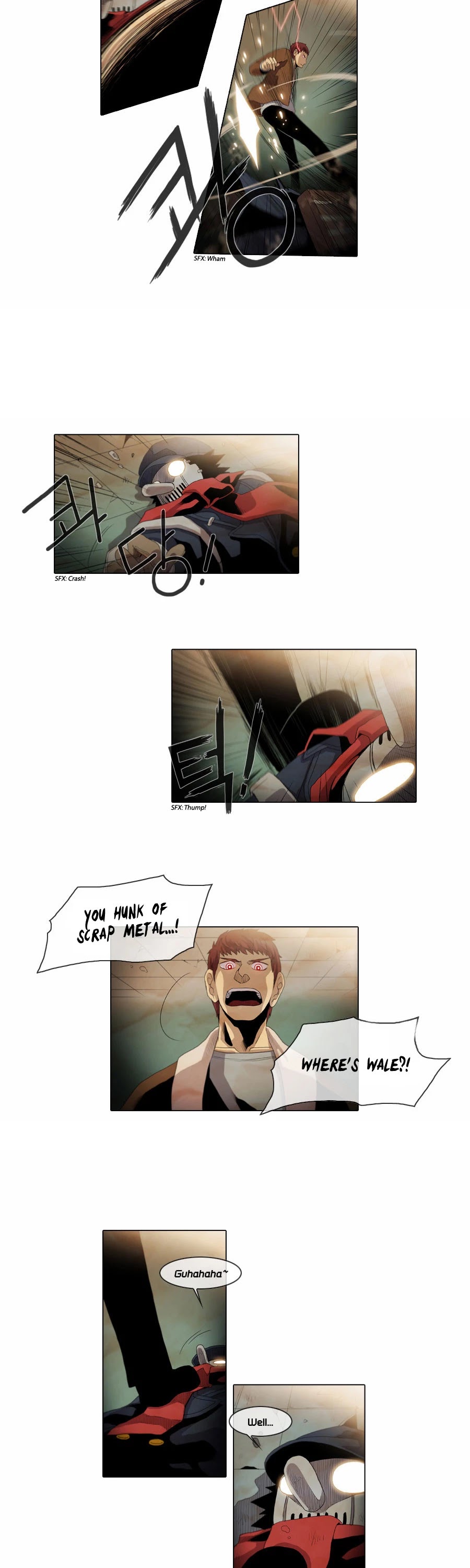 Gepetto Chapter 1.54 page 7 - Volume 1 Chapter 54: Triangular Fight (4)