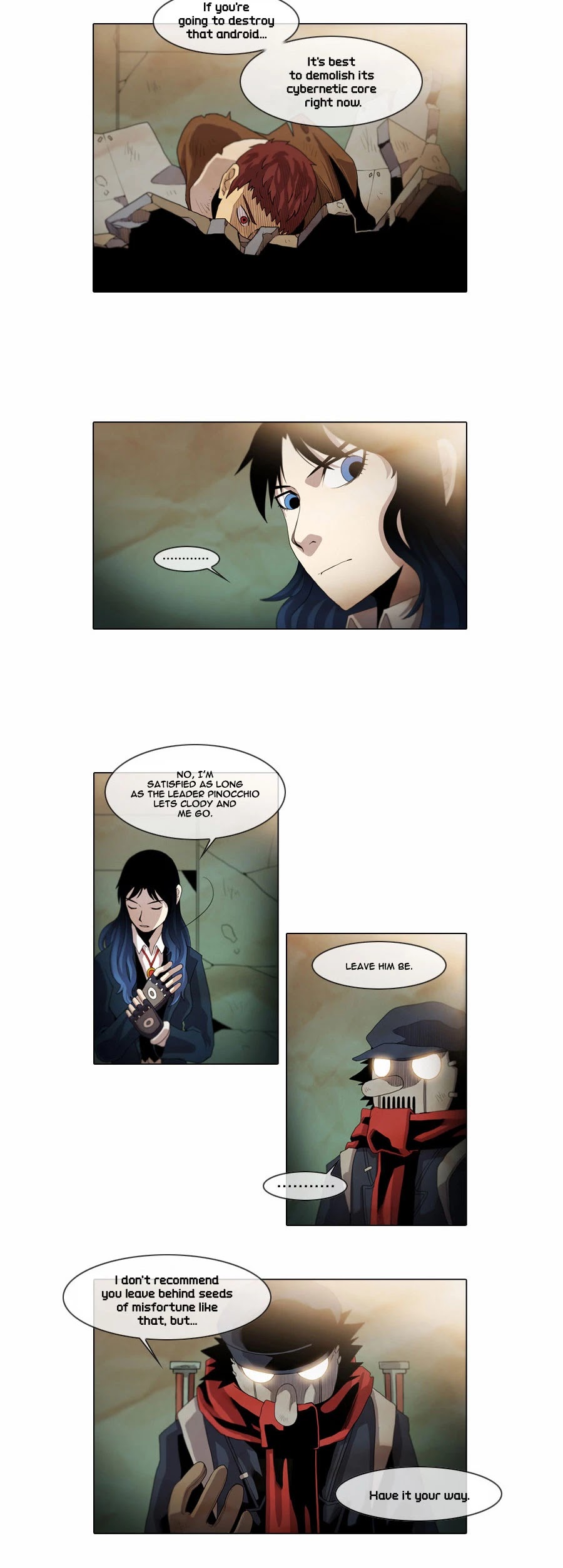 Gepetto Chapter 1.55 page 8 - Volume 1 Chapter 55: Triangular Fight (5)