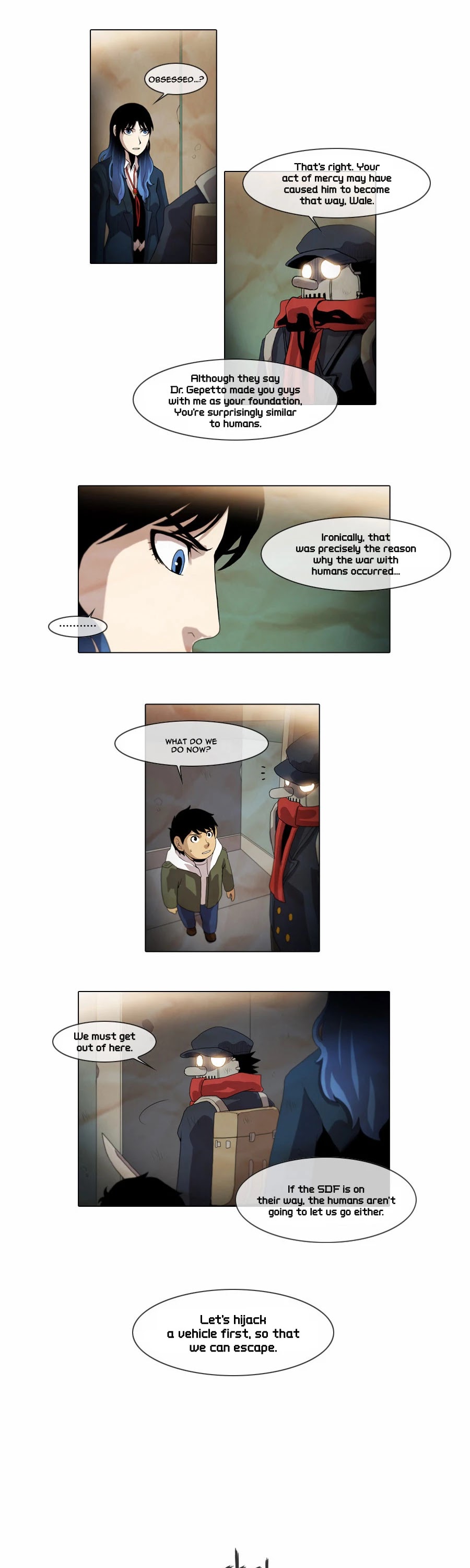 Gepetto Chapter 1.61 page 6 - Volume 1 Chapter 61: Triangular Fight (11)