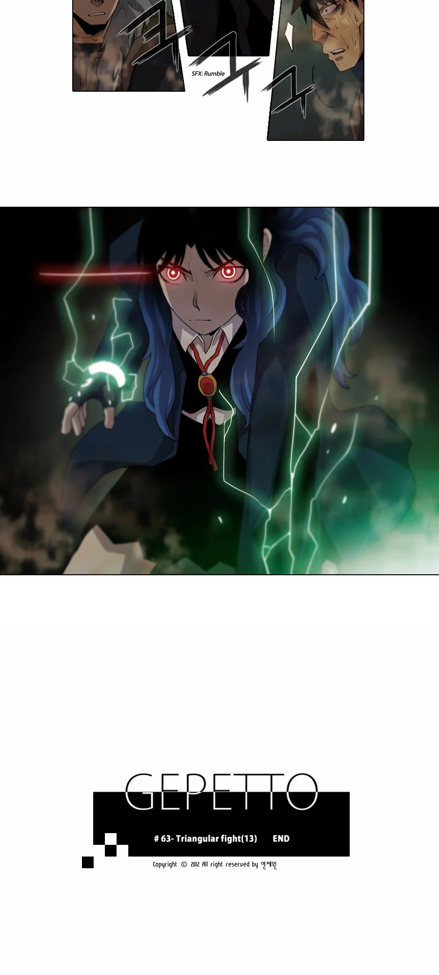 Gepetto Chapter 1.63 page 15 - Volume 1 Chapter 63: Triangular Fight (13)