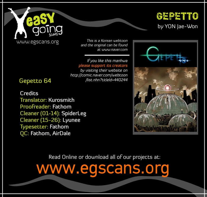 Gepetto Chapter 1.64 page 1 - Volume 1 Chapter 64: Triangular Fight (14)