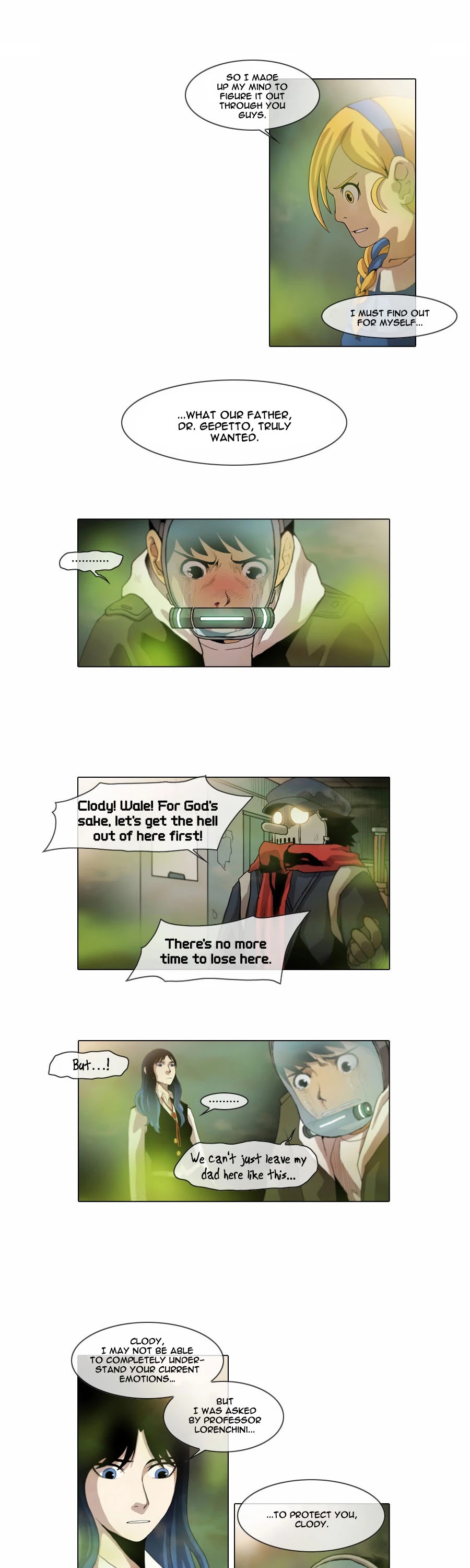 Gepetto Chapter 1.69 page 11 - Volume 1 Chapter 69: Escape (1)