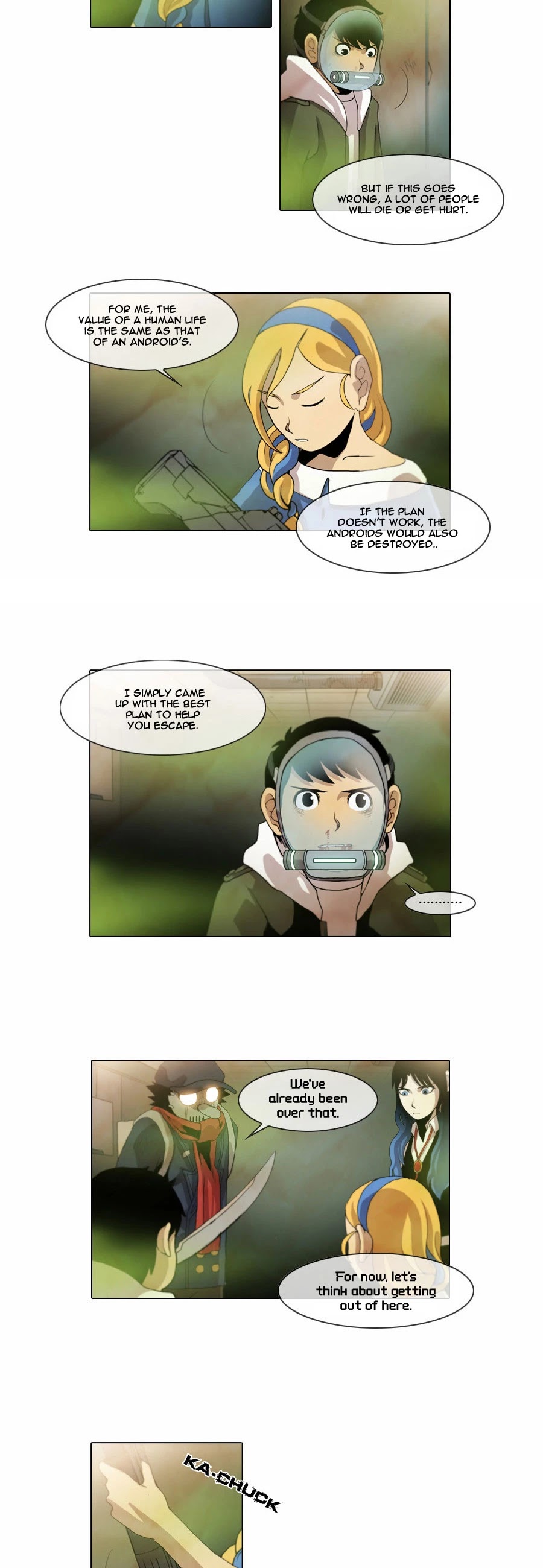 Gepetto Chapter 1.71 page 4 - Volume 1 Chapter 71: Escape (3)