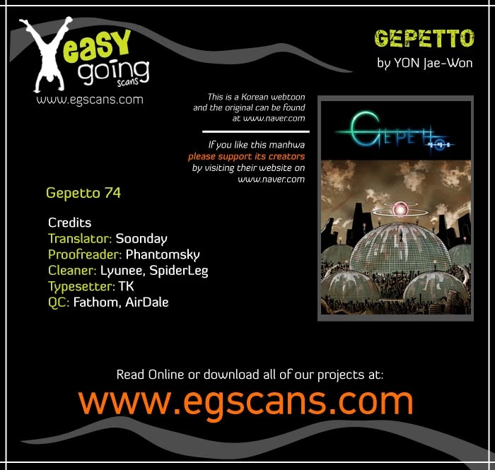 Gepetto Chapter 1.74 page 1 - Volume 1 Chapter 74: Escape (6)