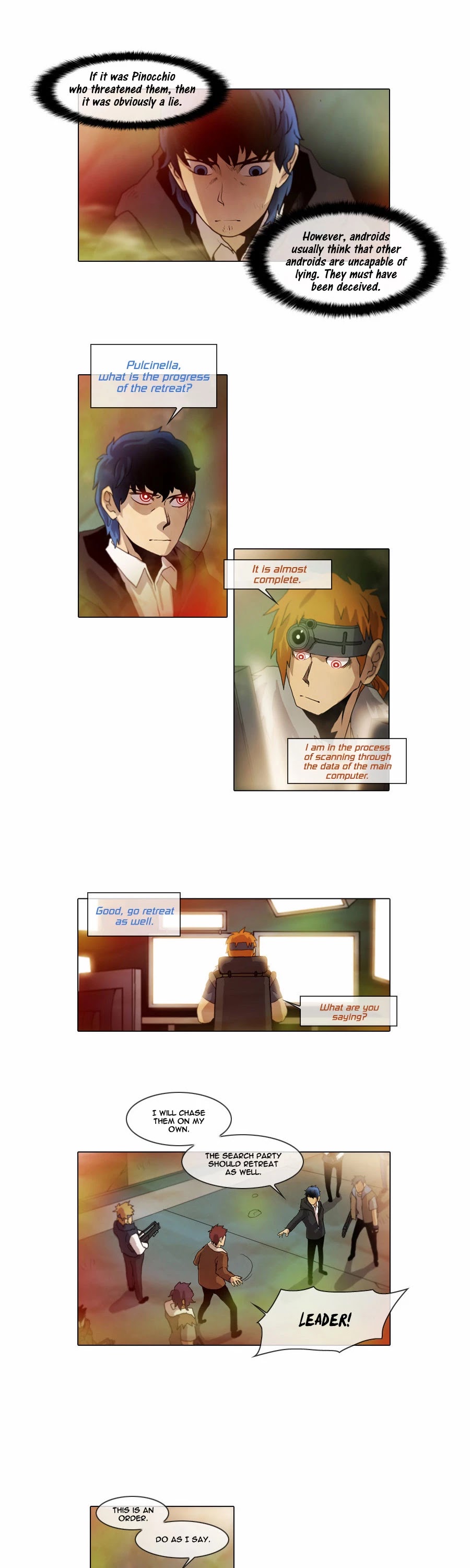Gepetto Chapter 1.74 page 6 - Volume 1 Chapter 74: Escape (6)