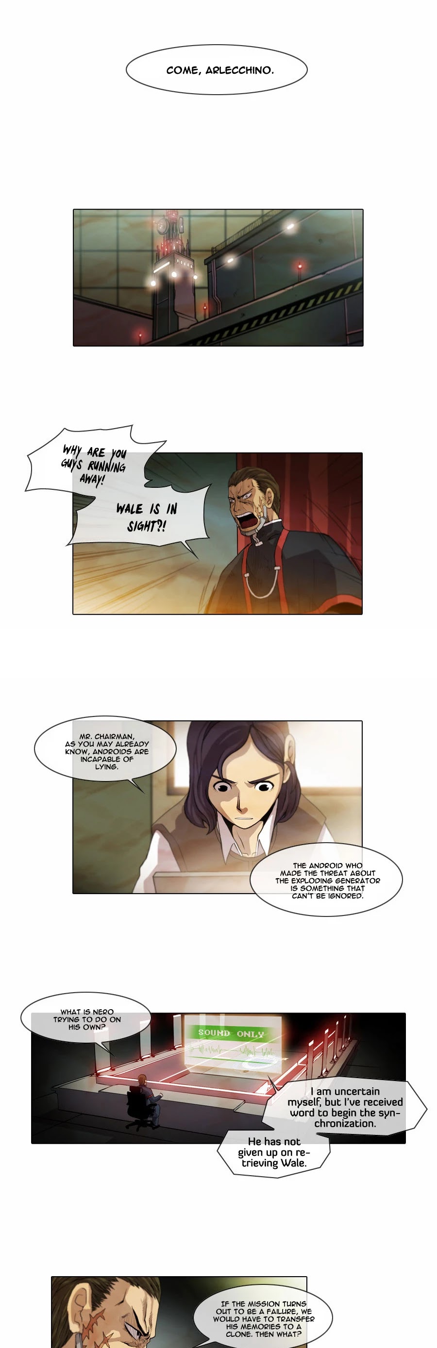 Gepetto Chapter 1.74 page 8 - Volume 1 Chapter 74: Escape (6)