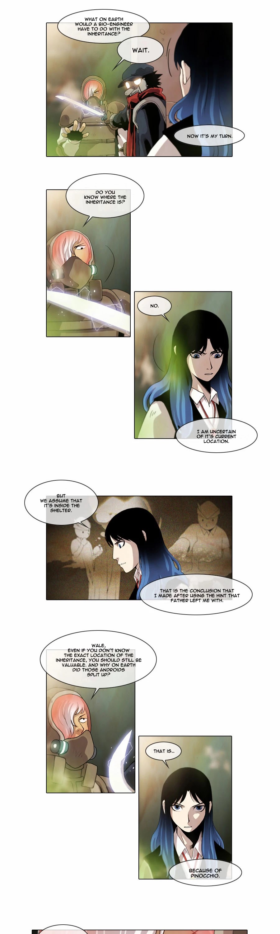 Gepetto Chapter 1.77 page 10 - Volume 1 Chapter 77: Escape (9)