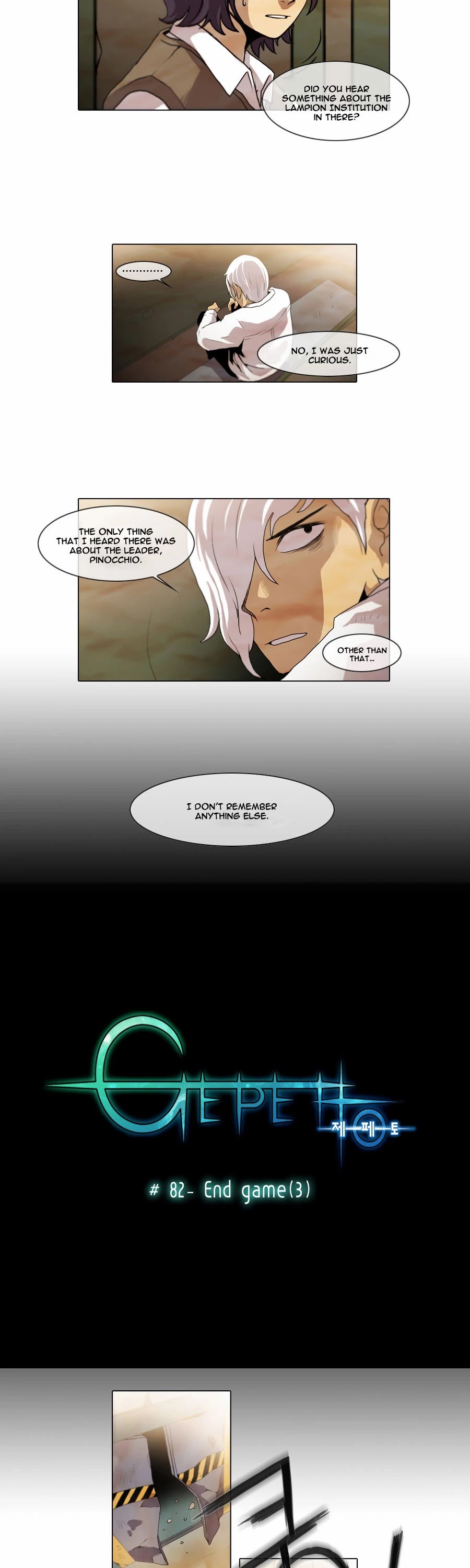 Gepetto Chapter 1.82 page 7 - Volume 1 Chapter 82: End Game (3)