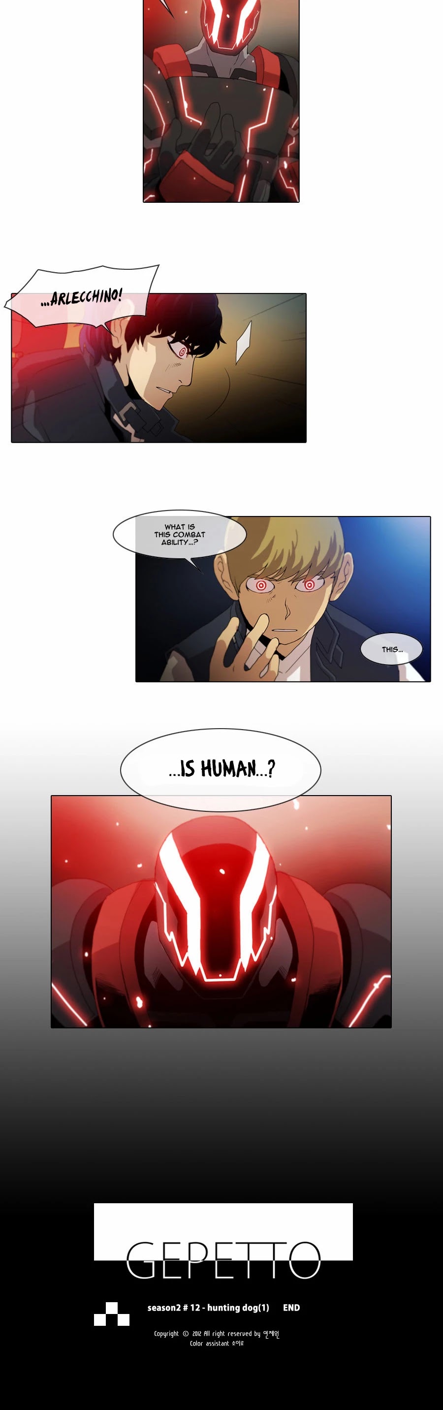 Gepetto Chapter 2.12 page 12 - Volume 2 Chapter 12: Hunting Dog (1)