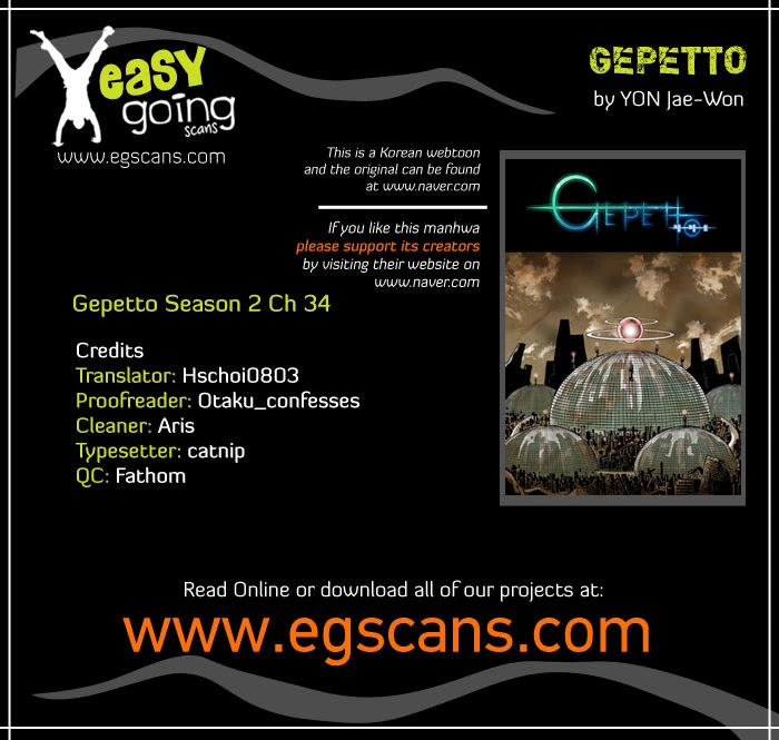 Gepetto Chapter 2.34 page 1 - Volume 2 Chapter 34: Shelter (2)