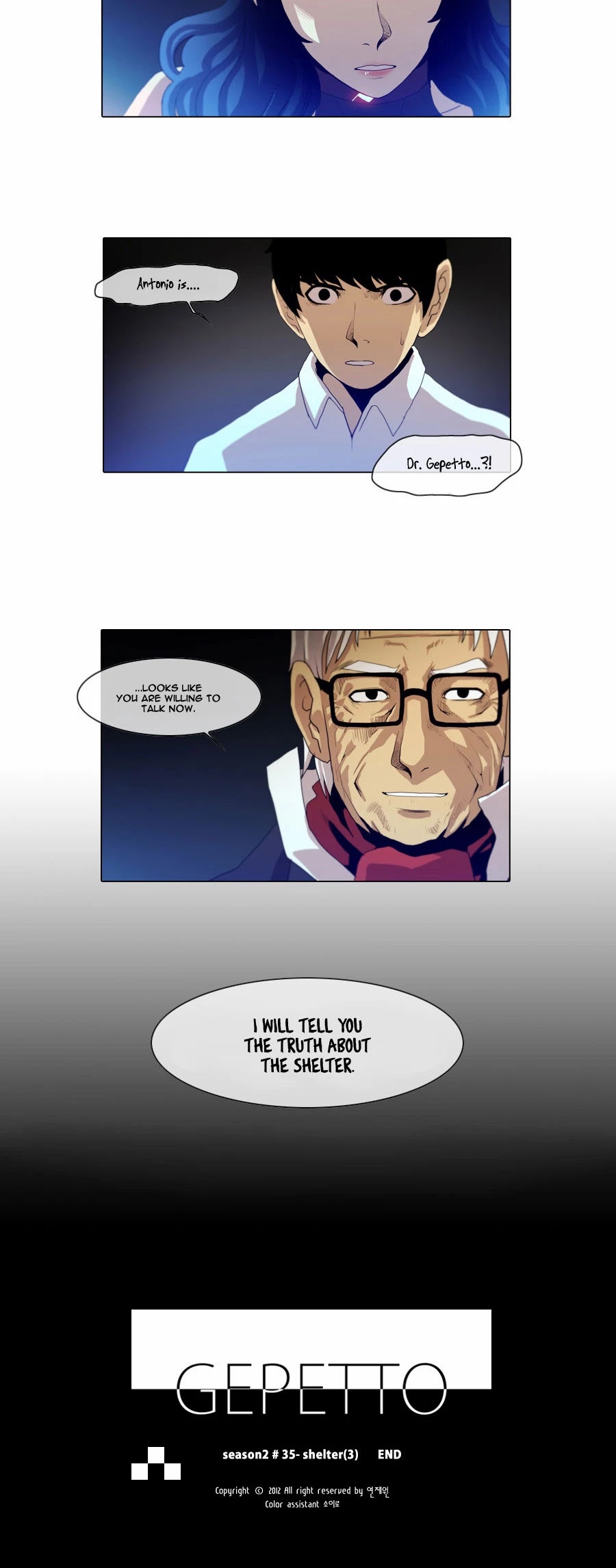 Gepetto Chapter 2.35 page 13 - Volume 2 Chapter 35: Shelter (3)