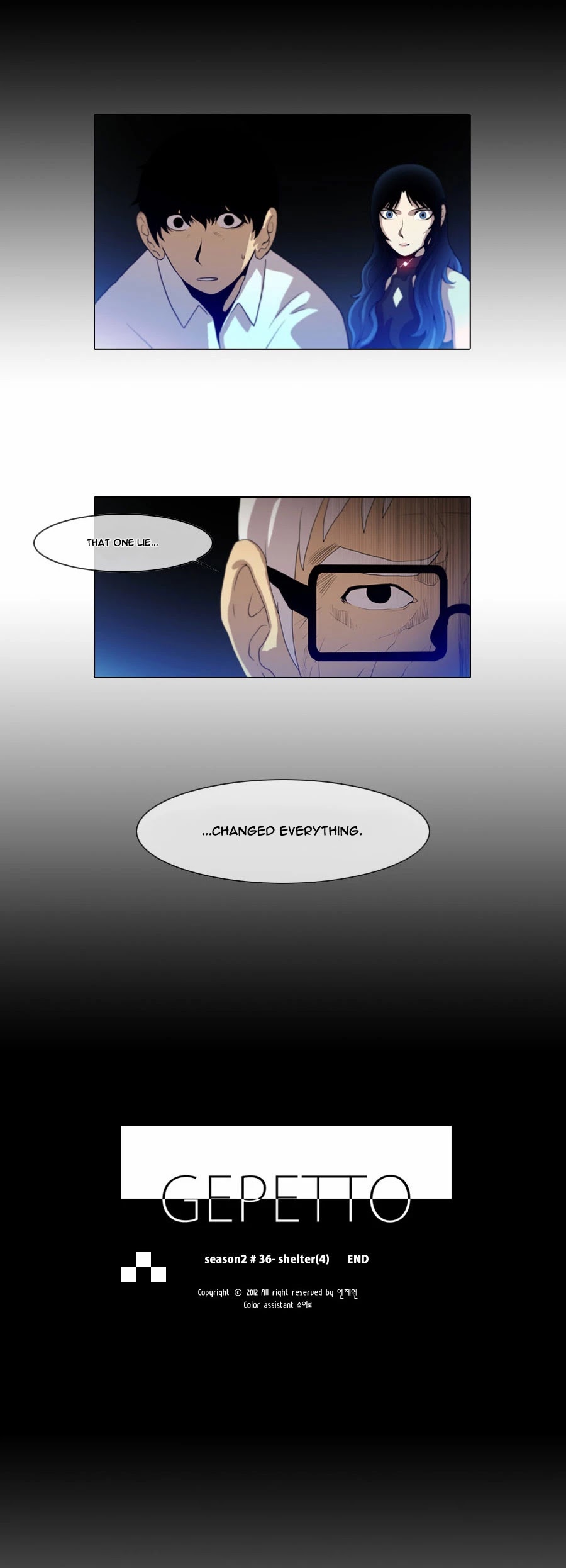 Gepetto Chapter 2.36 page 14 - Volume 2 Chapter 36: Shelter (4)