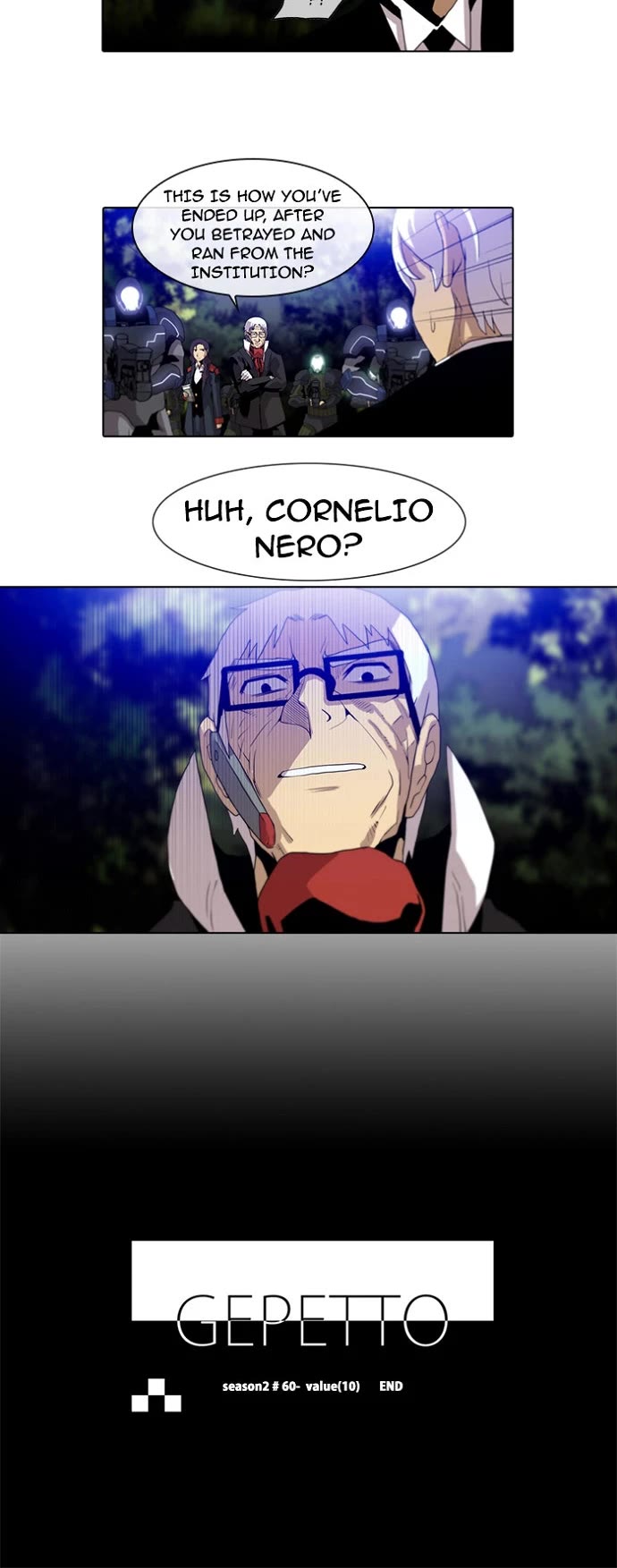 Gepetto Chapter 2.60 page 10 - Volume 2 Chapter 60: Code (4)