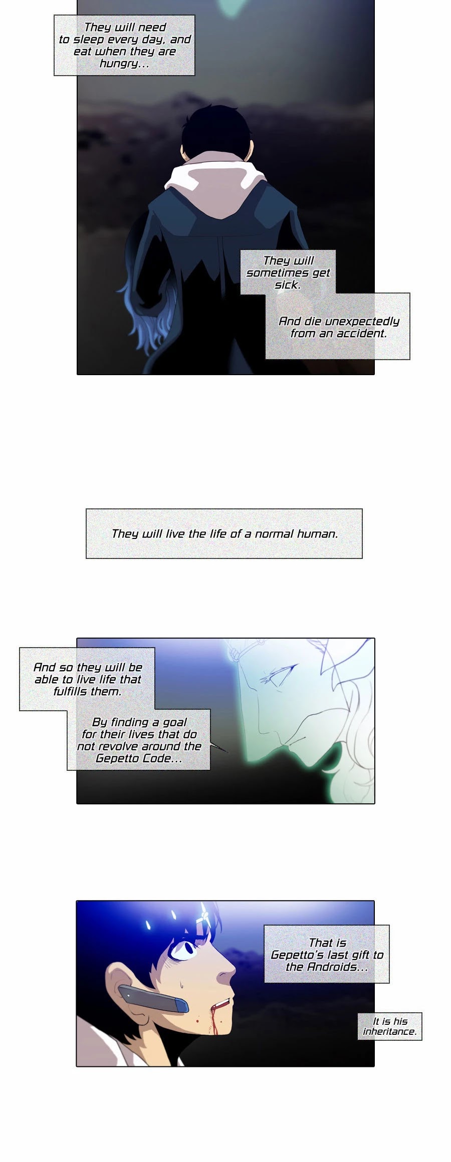 Gepetto Chapter 2.74 page 13 - Volume 2 Chapter 74: Code (12)
