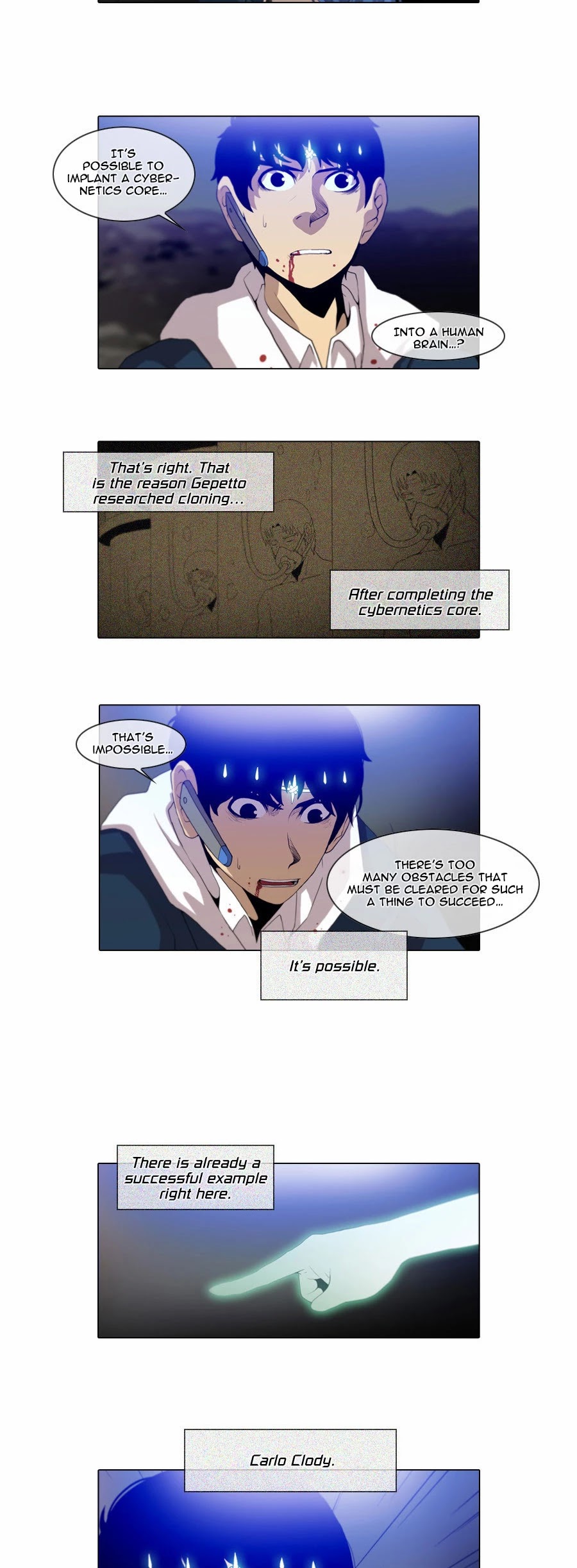 Gepetto Chapter 2.74 page 8 - Volume 2 Chapter 74: Code (12)