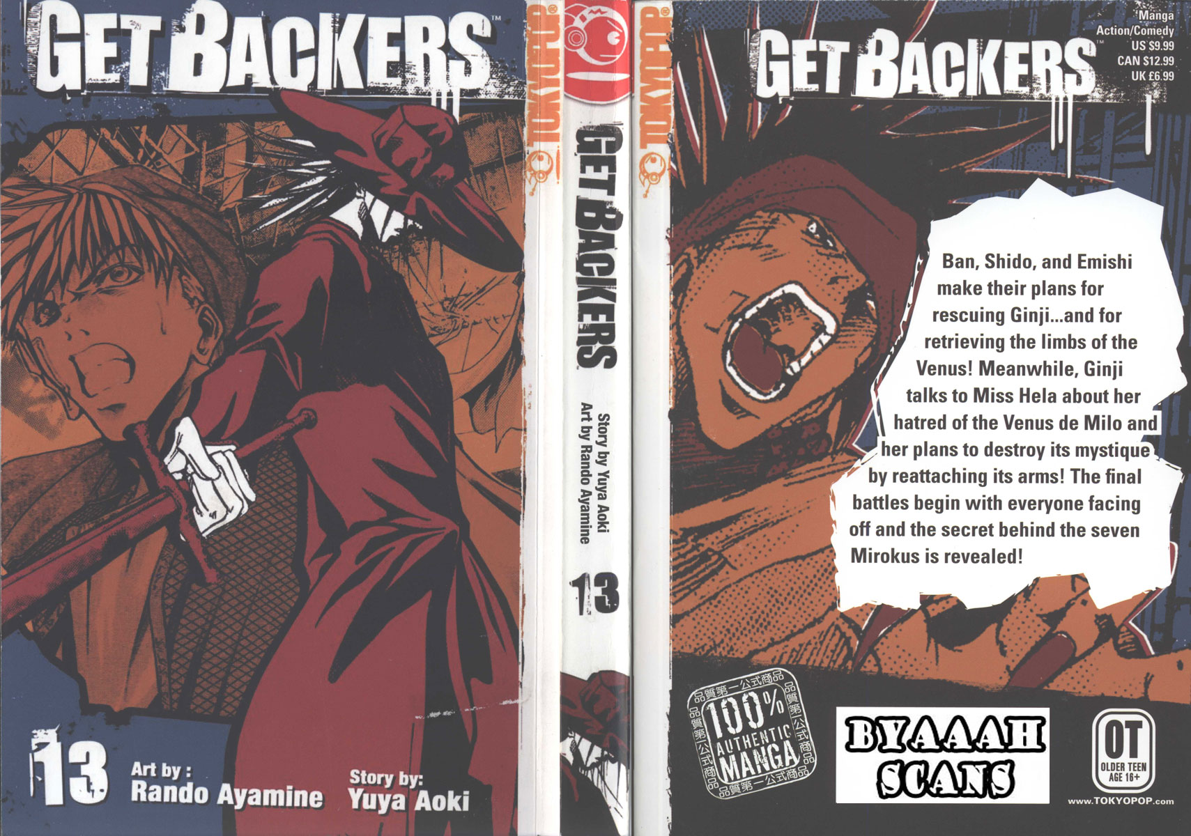 Get Backers Chapter 100 page 1 - Chapter 100: Act VII: The Lost Arms of the Goddess (12): The Arms of the Enemy!