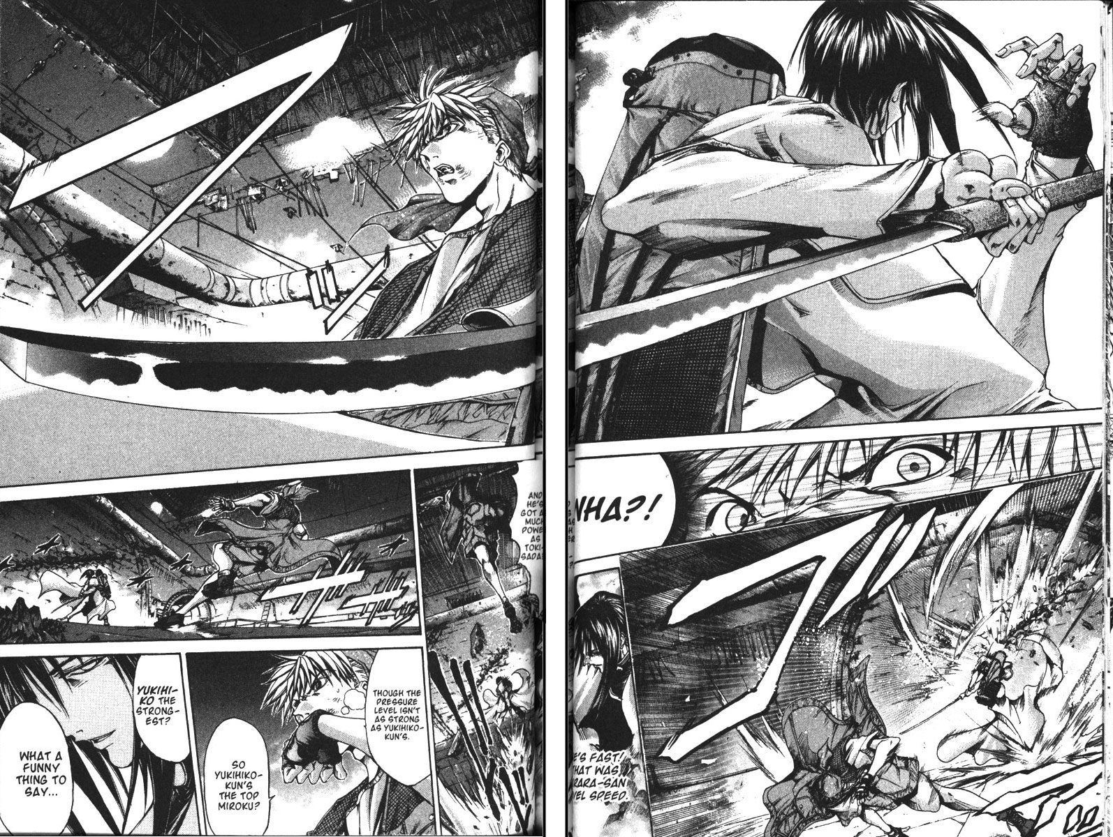 Get Backers Chapter 105 page 4 - Chapter 105: Act VII: The Lost Arms of the Goddess (17): Miroku's Secret!