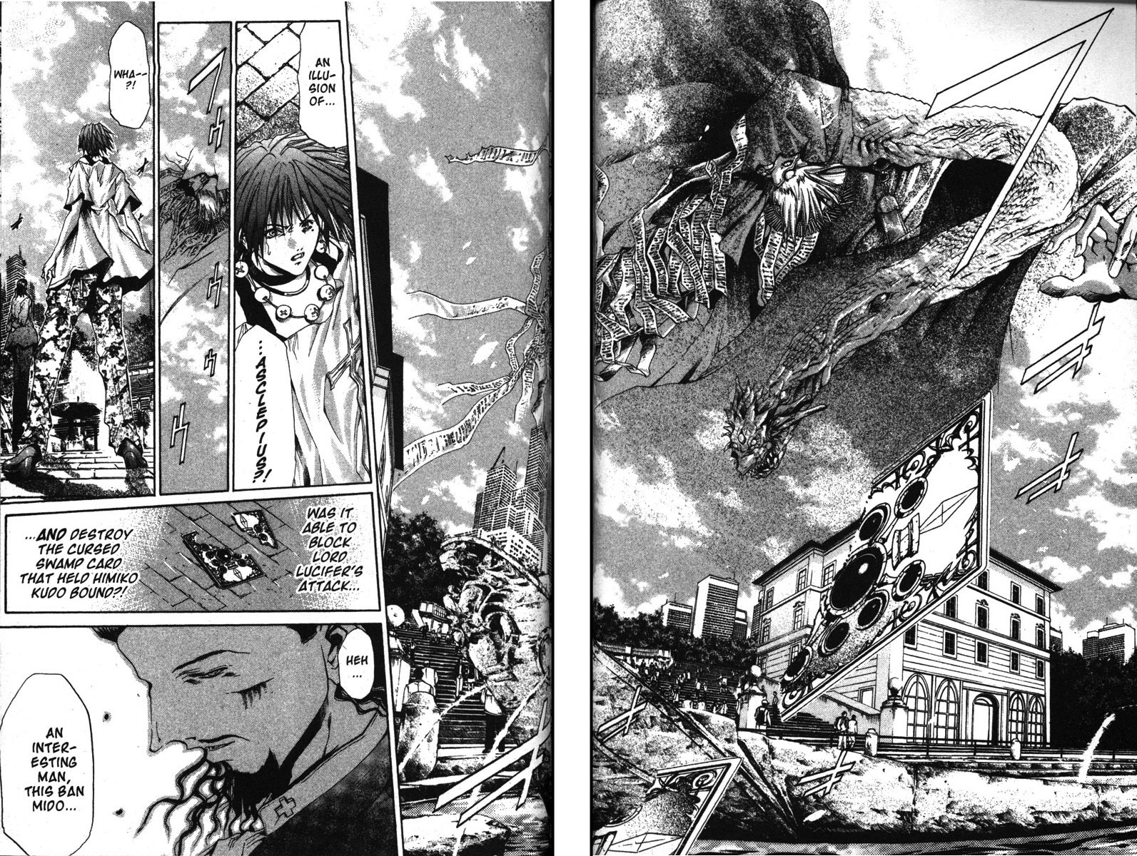 Get Backers Chapter 122 page 14 - Chapter 122: Act VIII: Divine Design (8): Light-Bearer/Serpent-Bearer