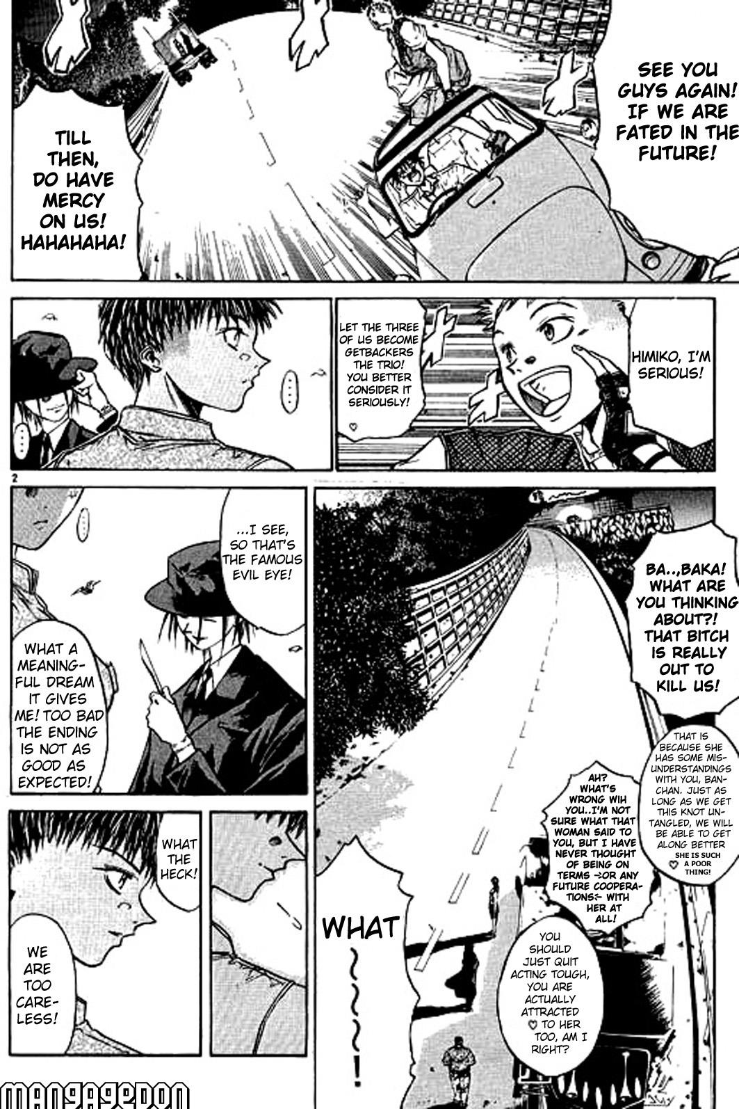 Get Backers Chapter 14 page 6 - Chapter 14: Act III: Givers and Takers [Getbackers Vs Carrier Services!] (6): Rematch
