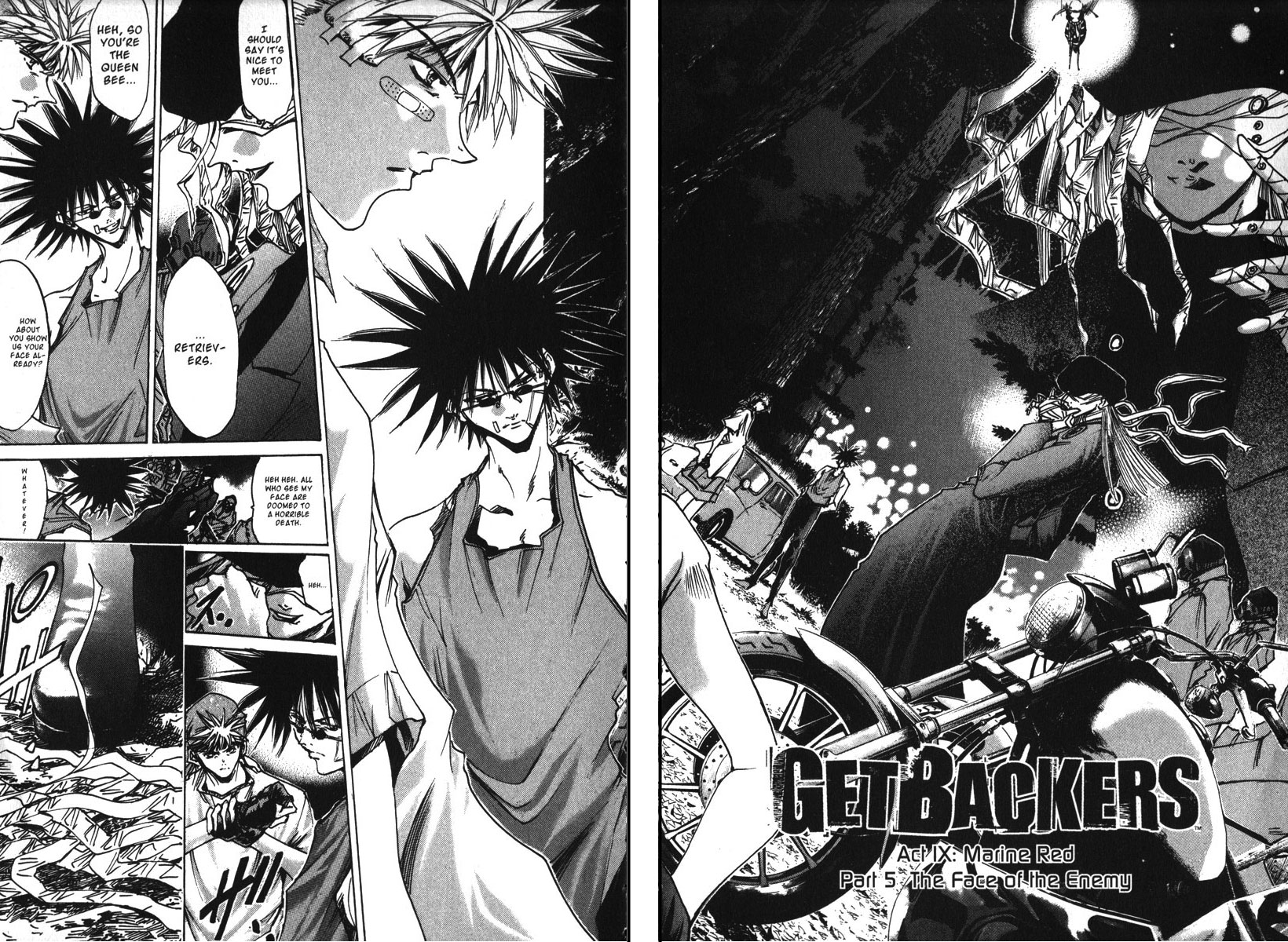 Get Backers Chapter 155 page 2 - Chapter 155: Act IX: Marine Red (5): The Face of the Enemy