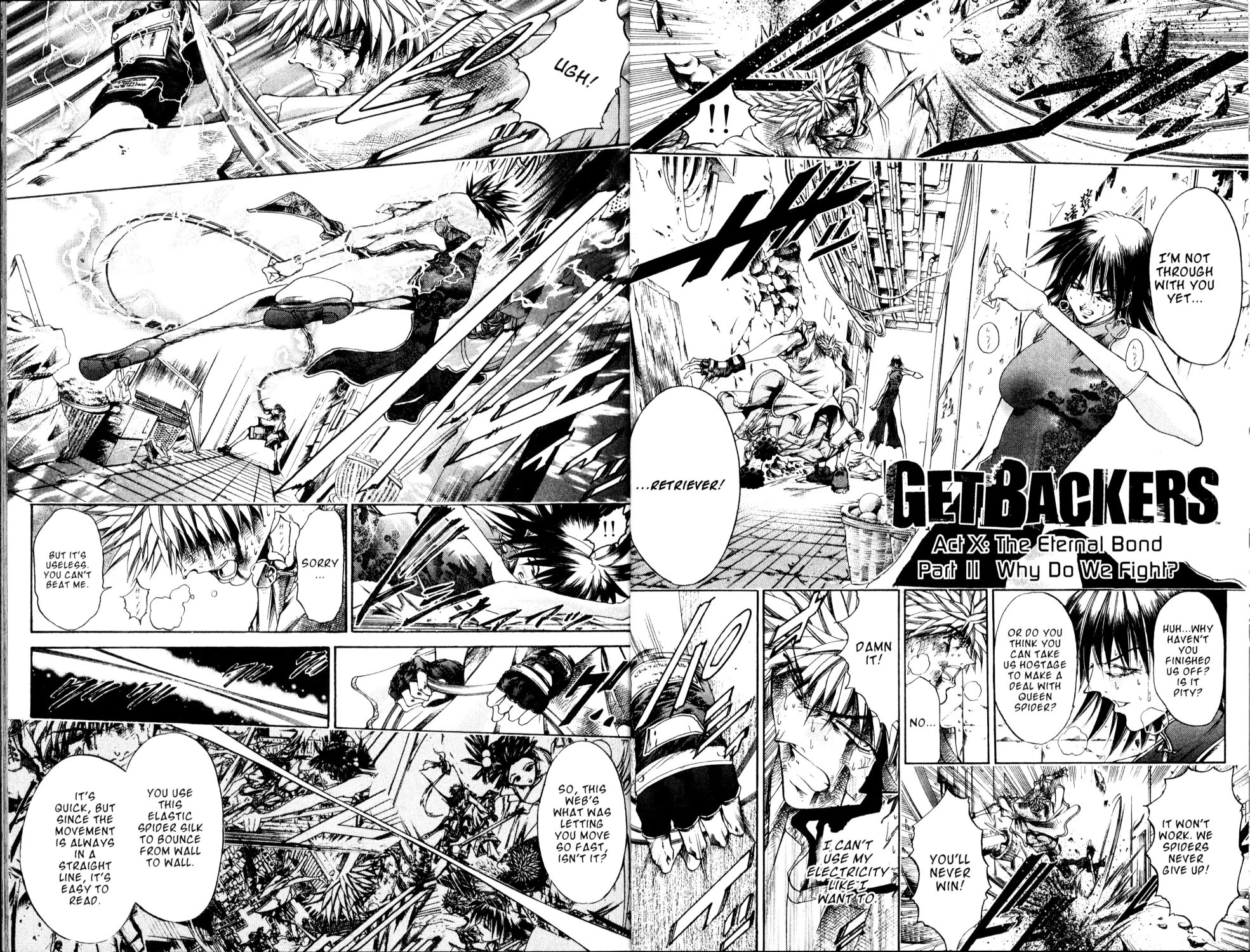 Get Backers Chapter 172 page 8 - Chapter 172: Act X: The Eternal Bond (11): Why Do We Fight?