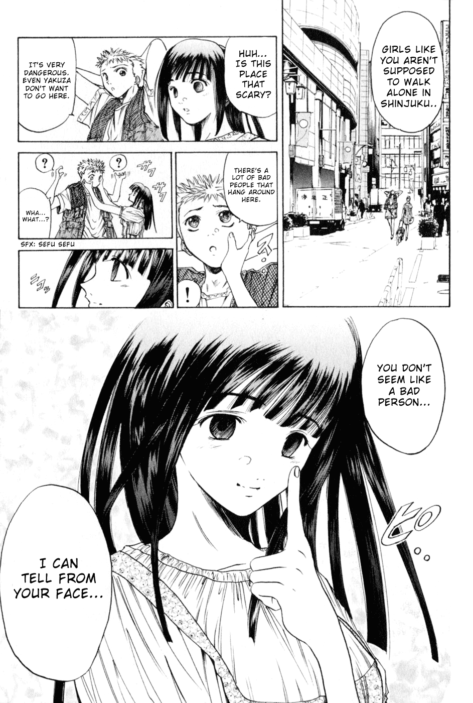 Get Backers Chapter 18 page 12 - Chapter 18: Act IV: Get Back The Sound of Life (1): Music to my Ears