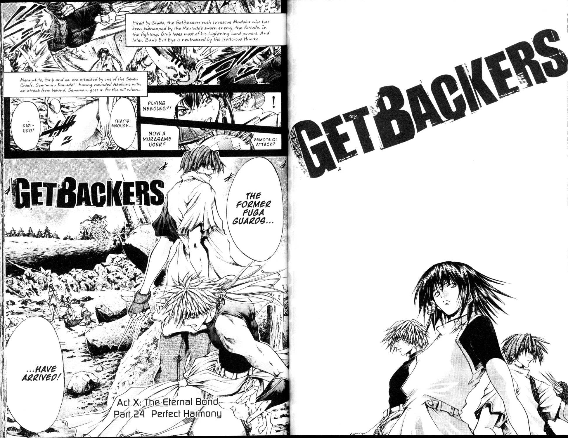 Get Backers Chapter 185 page 1 - Chapter 185: Act X: The Eternal Bond (24): Perfect Harmony