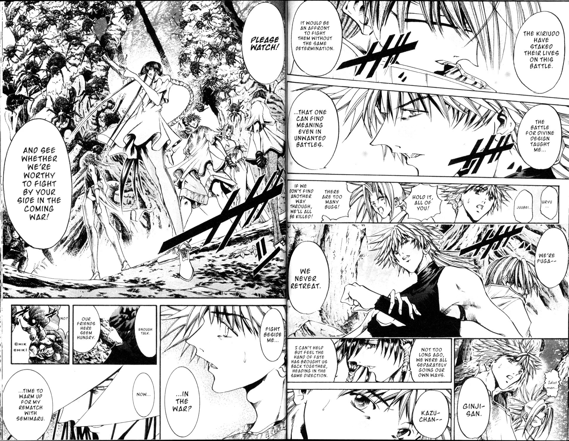 Get Backers Chapter 188 page 6 - Chapter 188: Act X: The Eternal Bond (27): 400 Cow-Sized Spiders