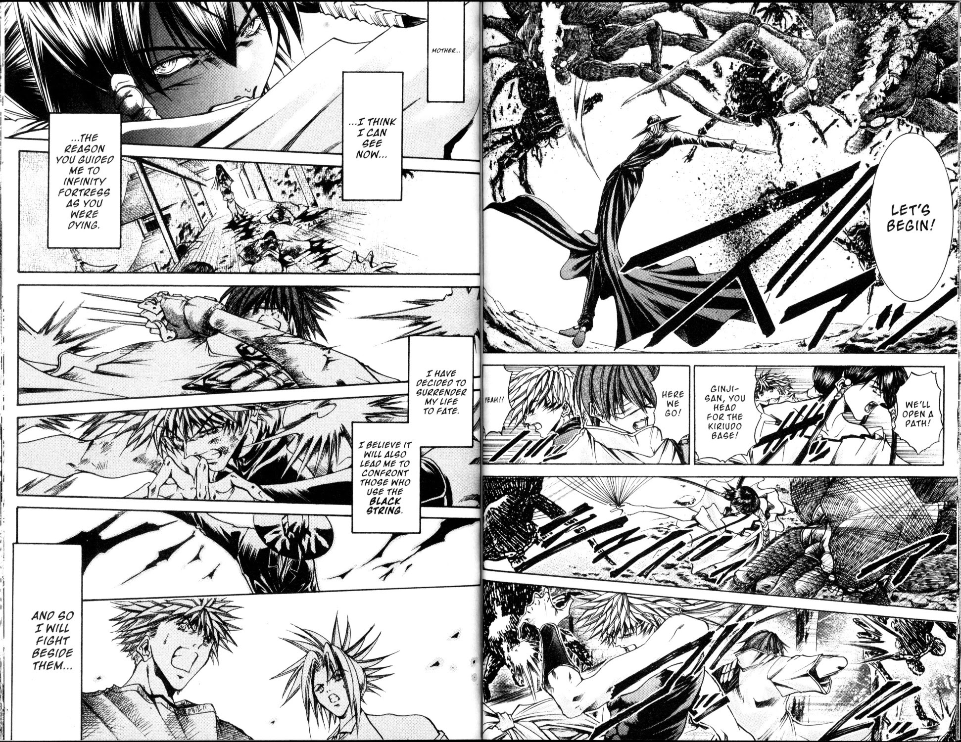 Get Backers Chapter 188 page 7 - Chapter 188: Act X: The Eternal Bond (27): 400 Cow-Sized Spiders