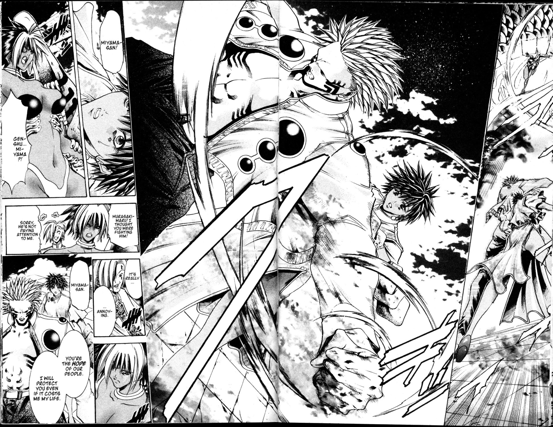Get Backers Chapter 192 page 4 - Chapter 192: Act X: The Eternal Bond (31): Die! Die! Die! Die!