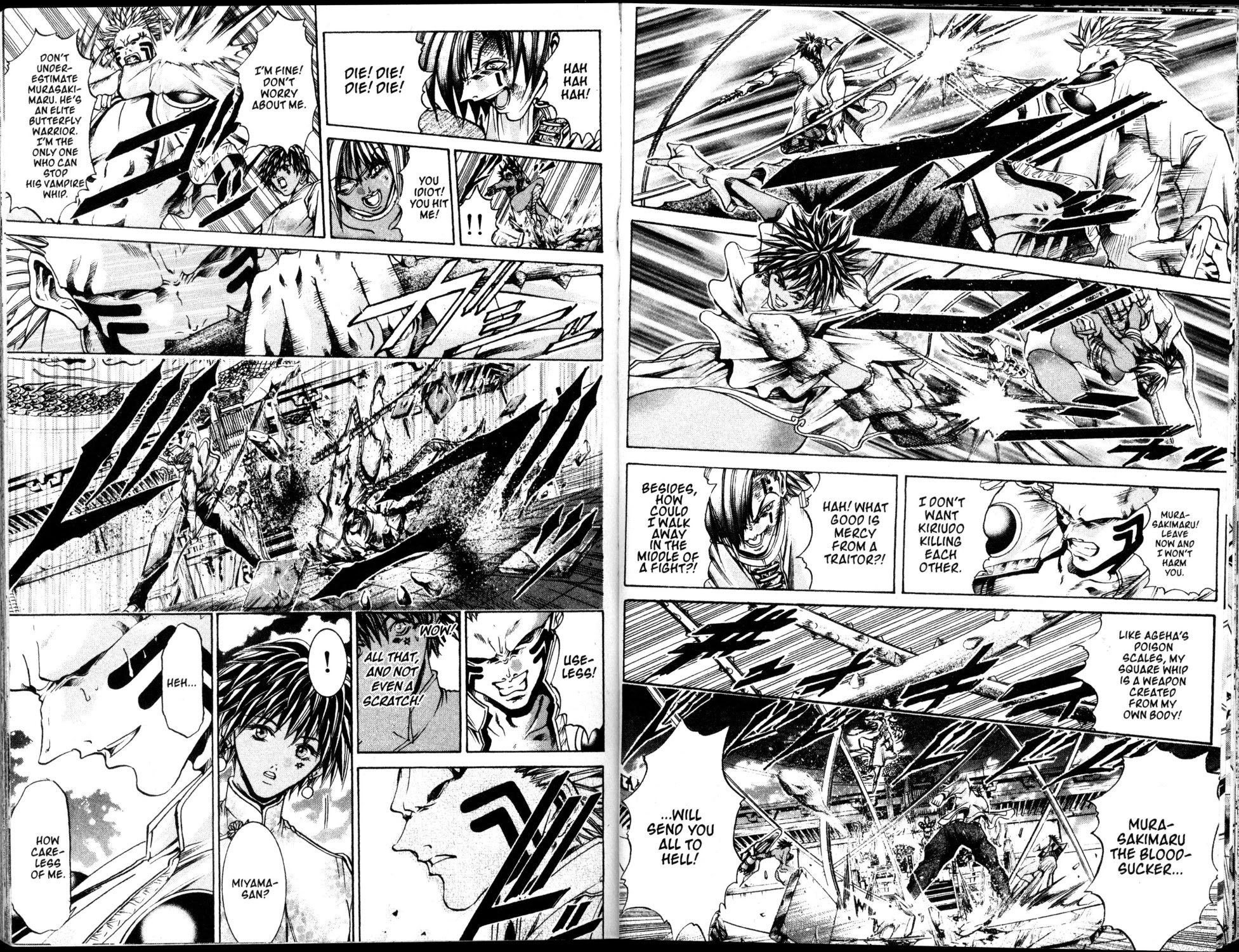Get Backers Chapter 192 page 6 - Chapter 192: Act X: The Eternal Bond (31): Die! Die! Die! Die!