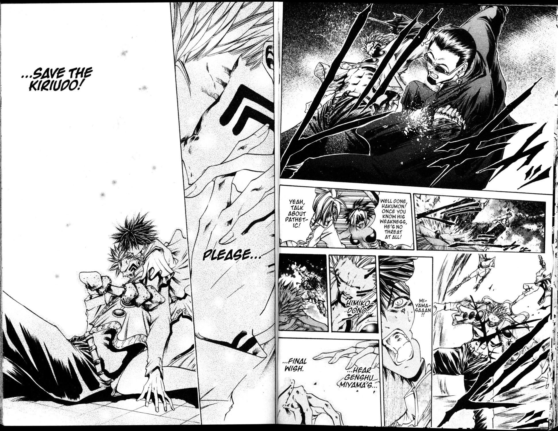 Get Backers Chapter 192 page 8 - Chapter 192: Act X: The Eternal Bond (31): Die! Die! Die! Die!