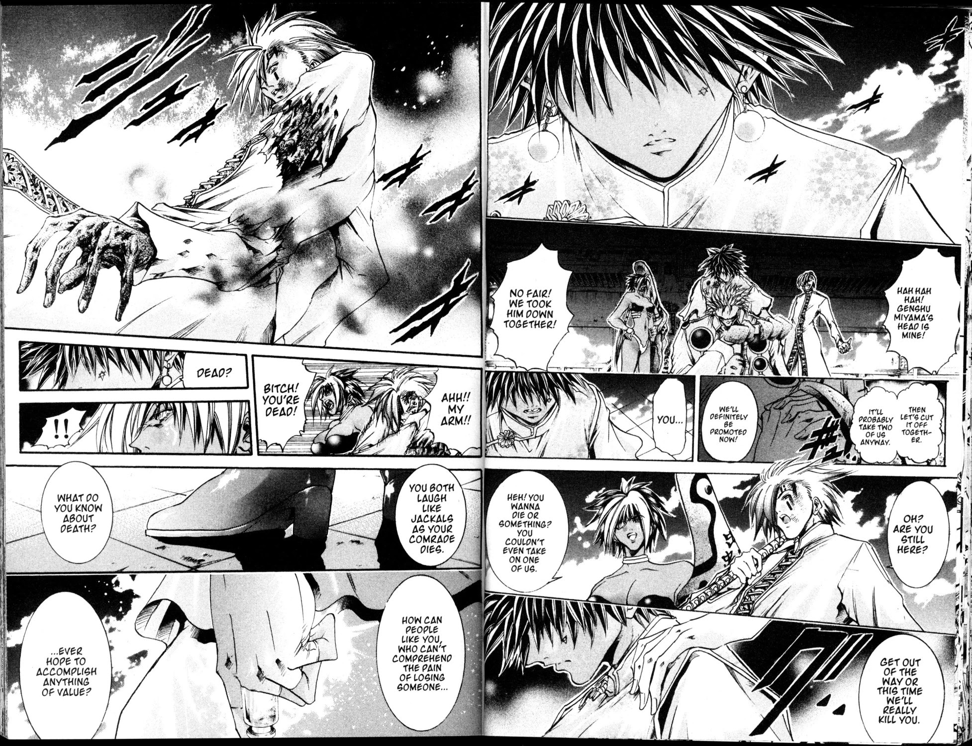 Get Backers Chapter 192 page 9 - Chapter 192: Act X: The Eternal Bond (31): Die! Die! Die! Die!