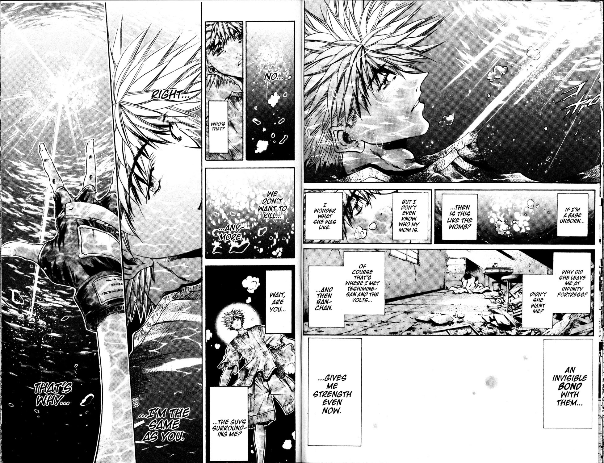Get Backers Chapter 195 page 7 - Chapter 195: Act X: The Eternal Bond (34): The Babe Unborn vs. The Mud Men